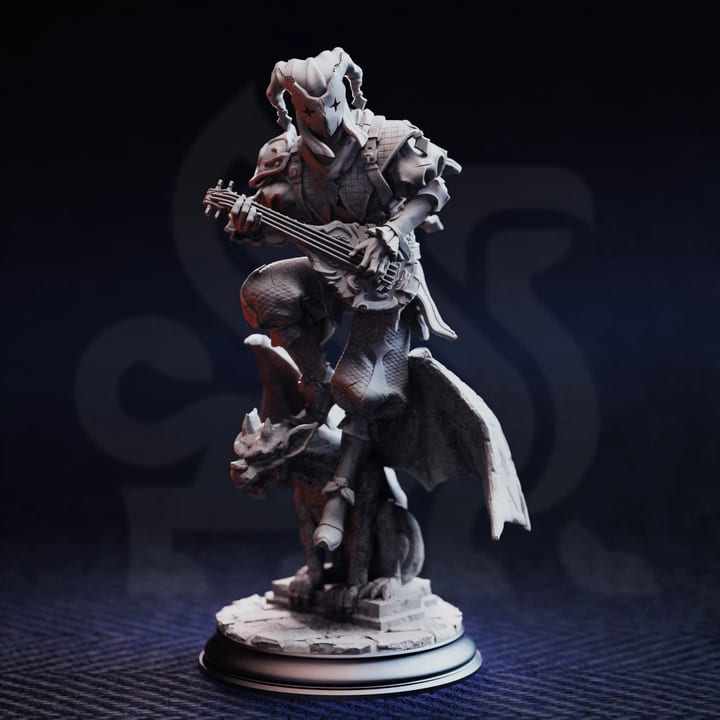 Trickster Devil Reborn - The Travelling Jack — unpainted resin statue — by DM Stash