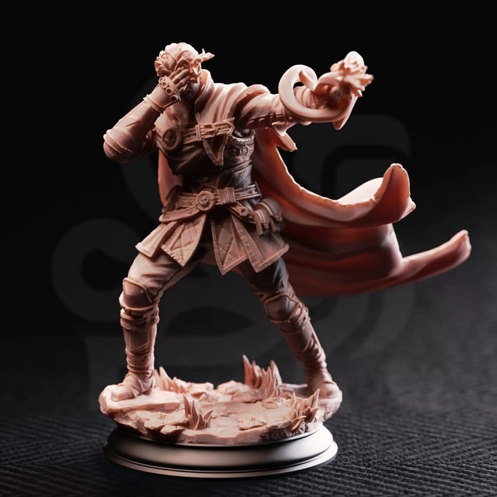 Varys Farseeker Inquisitor Initiate — unpainted resin statue — by DM Stash