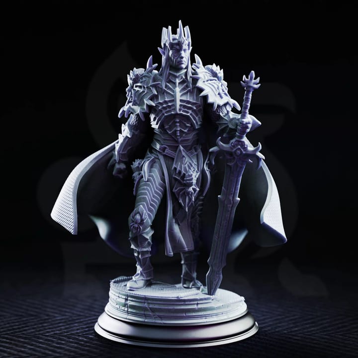 Xanathos The Dreadful Irinaxs General — unpainted resin statue — by DM Stash