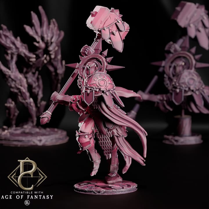 Halo Csastellan — unpainted resin statue — by Parasite Collectibles