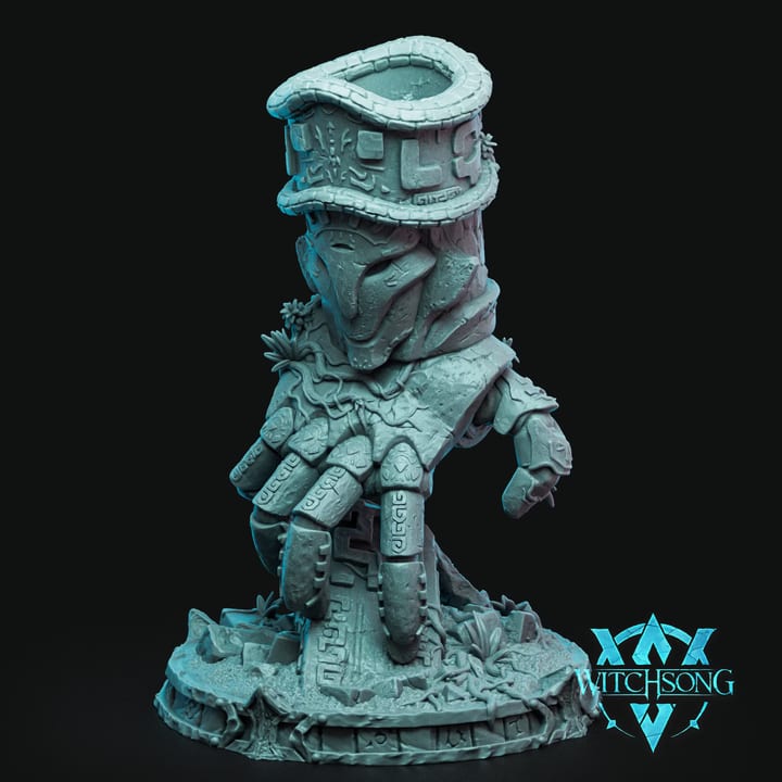 Gods Hand — painted resin statue — by Witchsong Miniatures