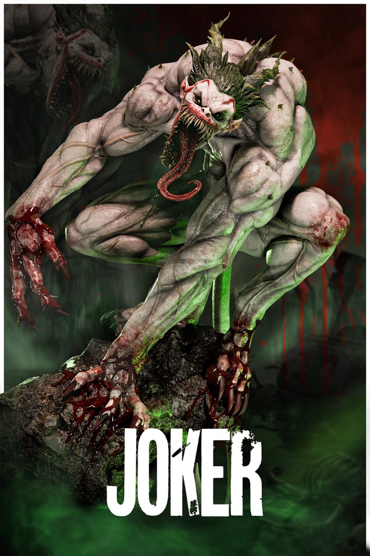Absolute Joker — painted resin statue — by ZEZ