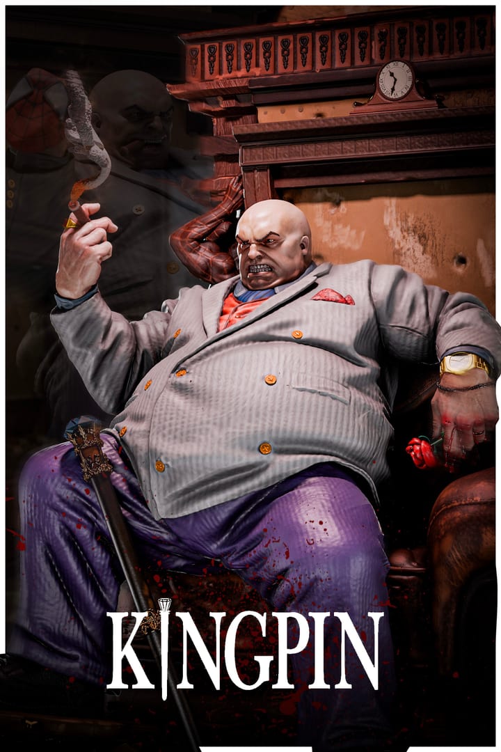 Kingpin — painted resin statue — by ZEZ