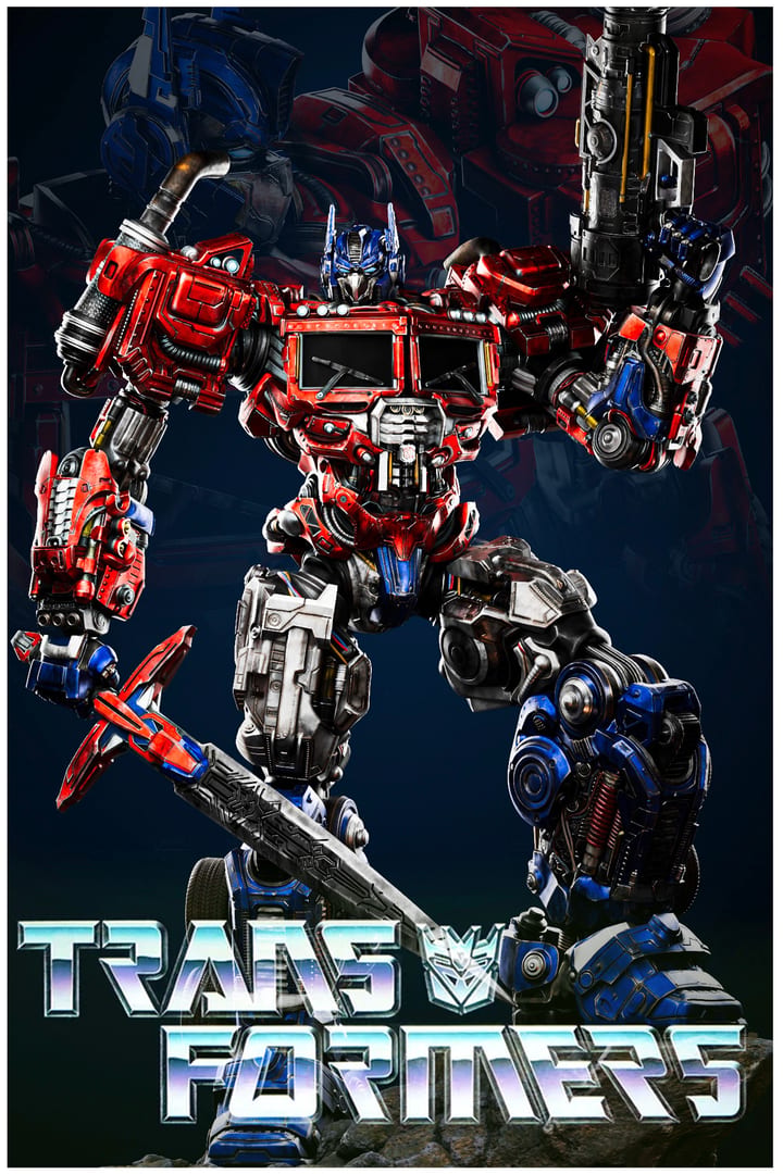 Optimus Prime — painted resin statue — by ZEZ