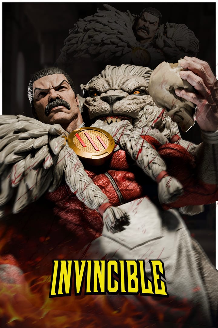 Thragg — painted resin statue — by ZEZ